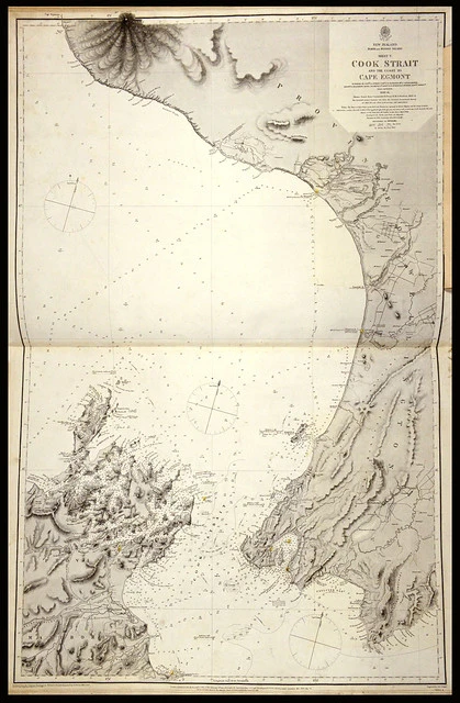 Cook Strait and the Coast to Taranaki, 1858