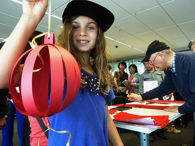 Chinese lantern - Chinese Lunar New Year festivities at Upper Riccarton Library