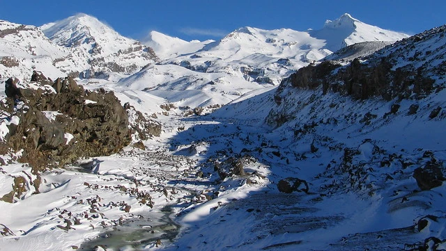 Whangaehu Valley, Mount Ruapehu