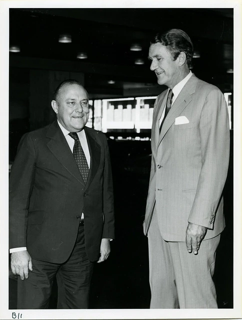 Malcolm Fraser & Robert Muldoon, Commonwelath Heads of Government Regional Meeting, Sydney, February 1978