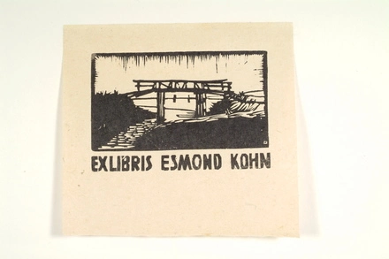 Ex Libris Esmond Kohn