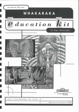 Museum publications -Education kit - Whakaraka