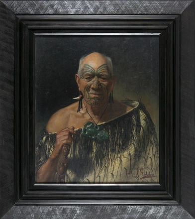 Patara Te Tuhi, an Old Warrior