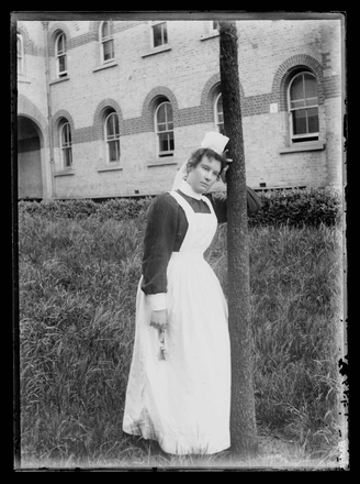 [Self portrait of Margaret Matilda White, attendant of the Avondale Lunatic Asylum]