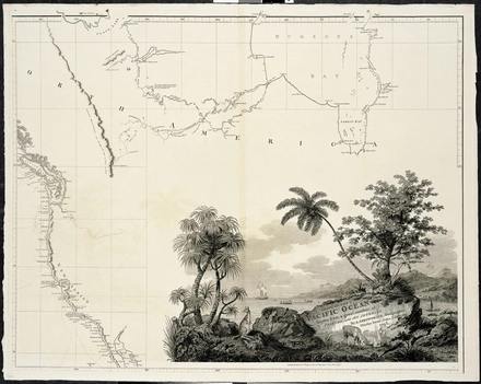 Chart of the Pacific Ocean : drawn from a great number of printed and ms. journals