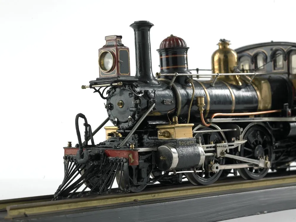 Model steam locomotive