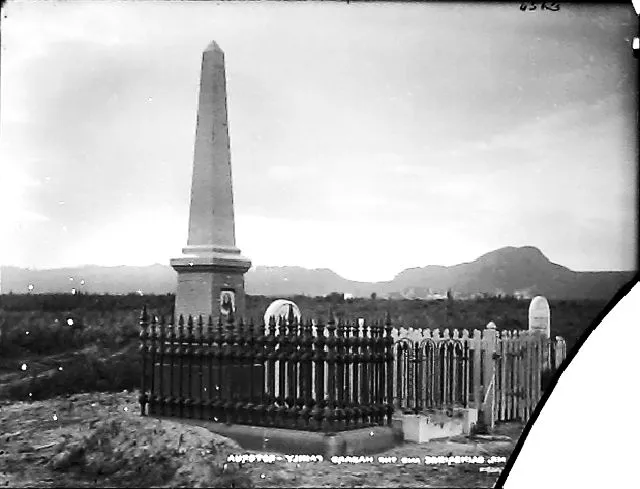 BAINBRIDGE AND HAZARDS FAMILY TOMBS WHAKAREWAREWA