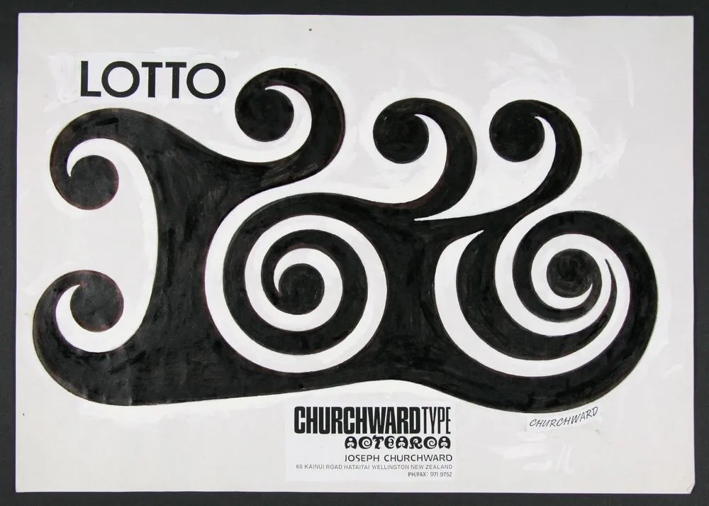 New Zealannd Lotto Logo Design