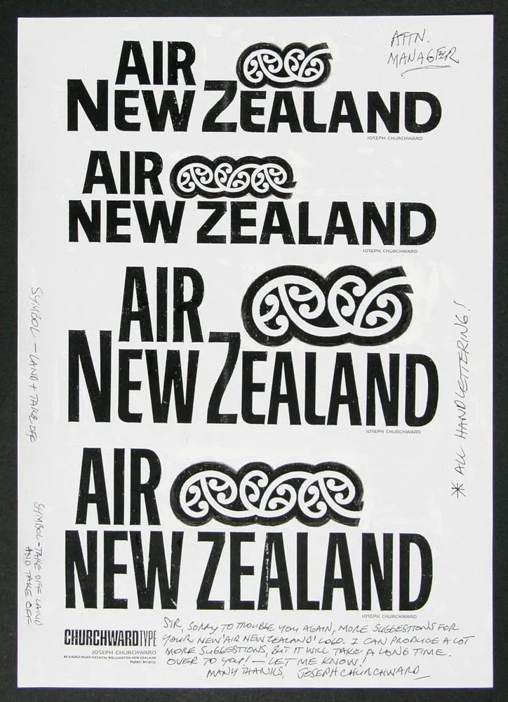 Air New Zealand Logo Design
