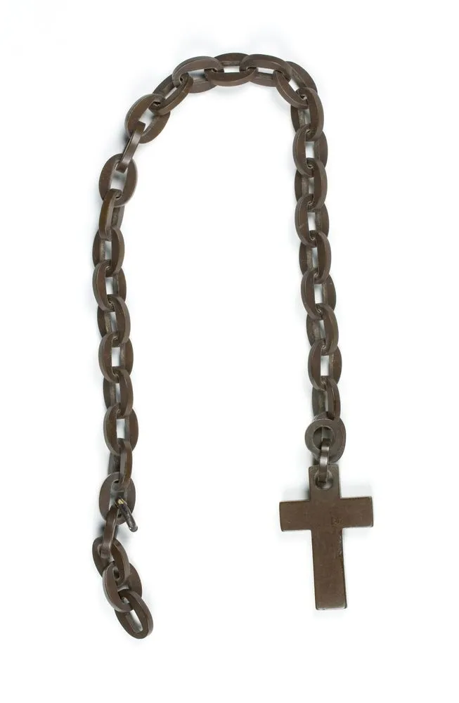 Cross on chain necklace