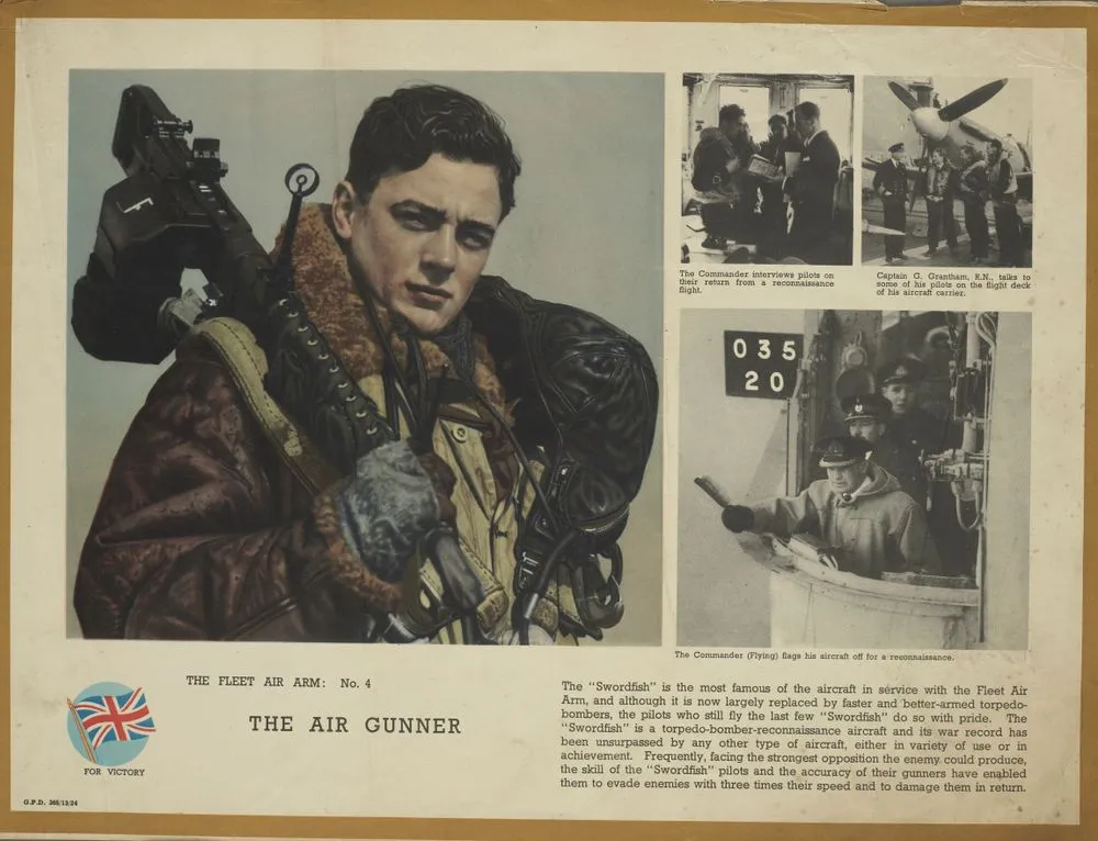 Poster, 'The Air Gunner'