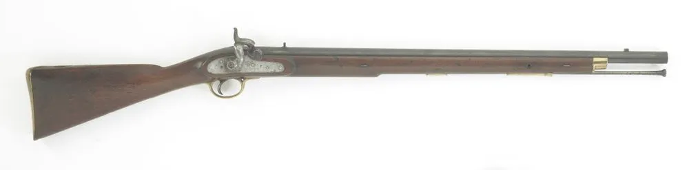 Percussion musket [Pattern 1842 musket-bore carbine], 1845.