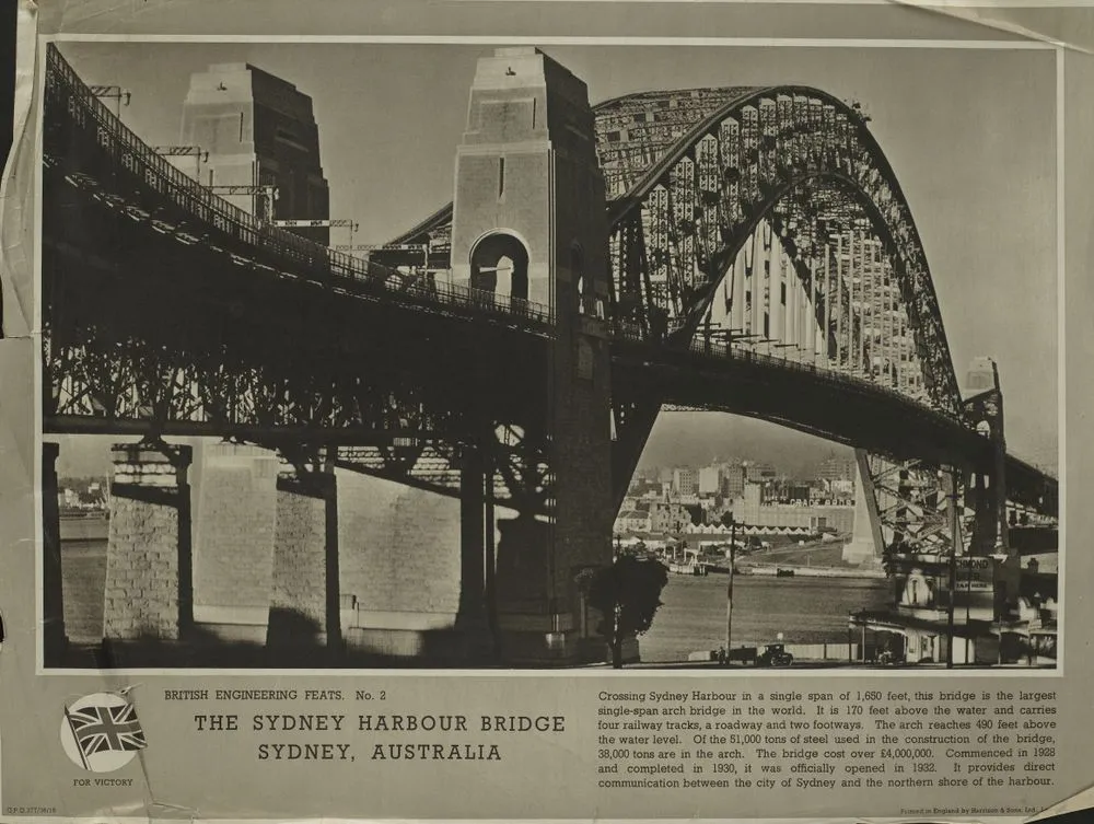 Poster, 'British Engineering Feats. No. 2'