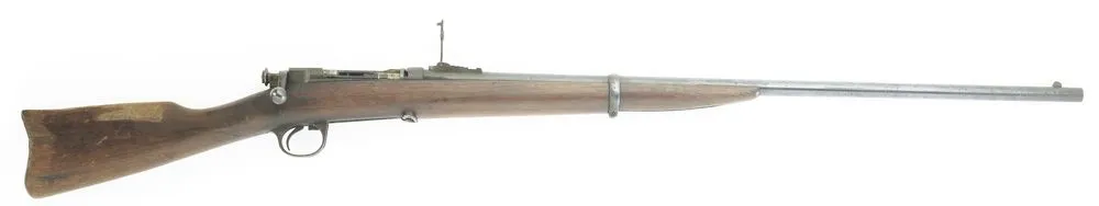 Bolt action rifle, Remington Model 1879 (Spanish version).