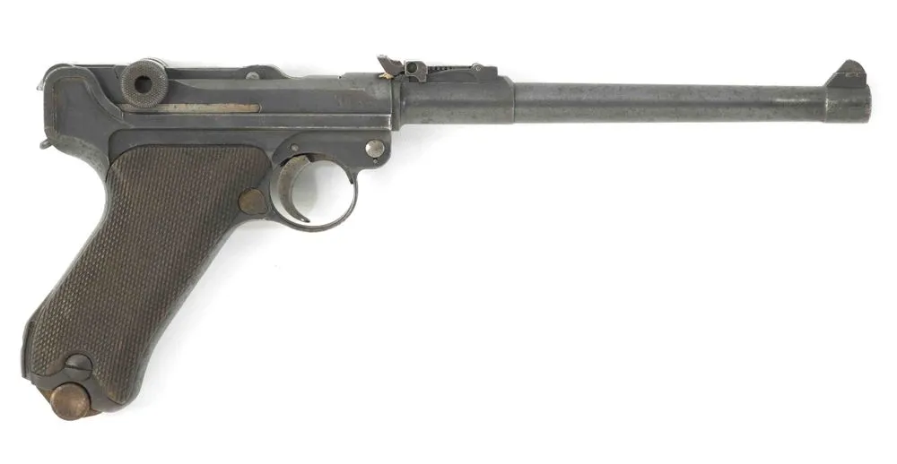 Semi-automatic pistol, DWM Long Model 1908 Artillery.