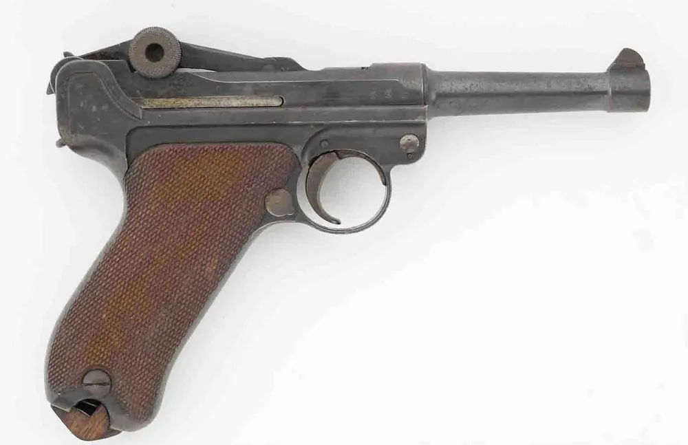 Semi-automatic pistol, DWM Parabellum M 1908.