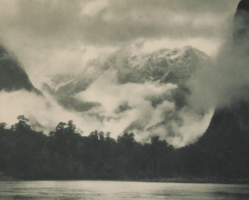 Mountain mists, Lake Ada, Milford Sound