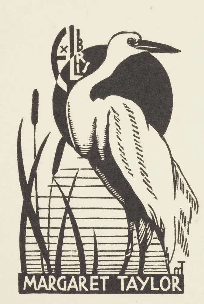 Bookplate: Ex libris Margaret Taylor.