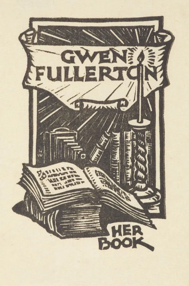 Gwen Fullerton bookplate