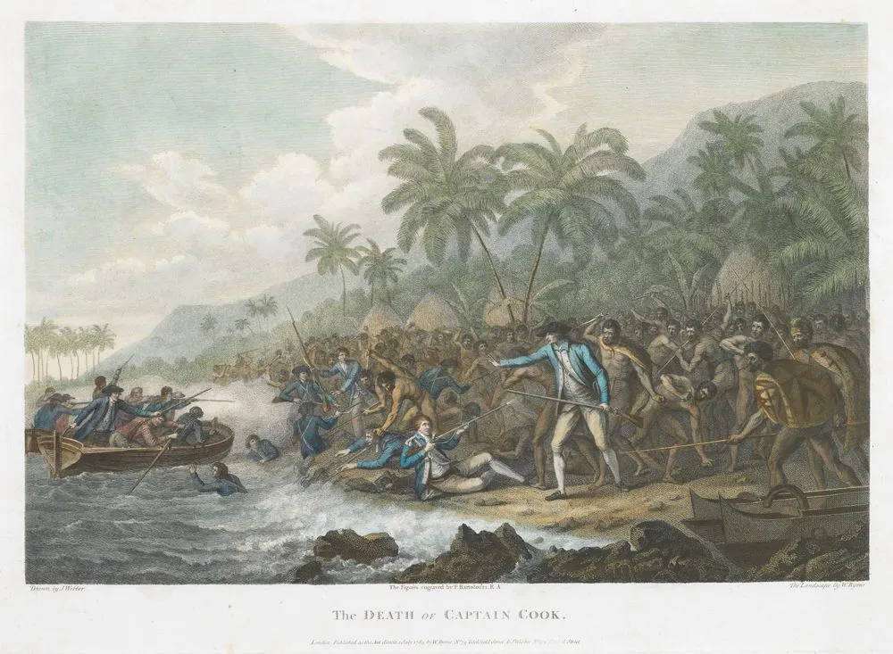 The death of Captain Cook