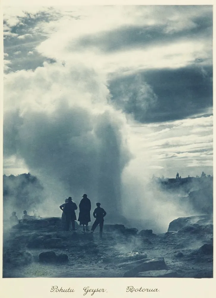 Pohutu Geyser, Rotorua. From the album: Camera Pictures of New Zealand