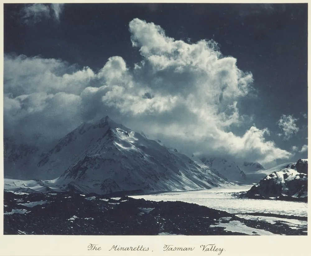 The Minarettes, Tasman Valley. From the album: Camera Pictures of New Zealand