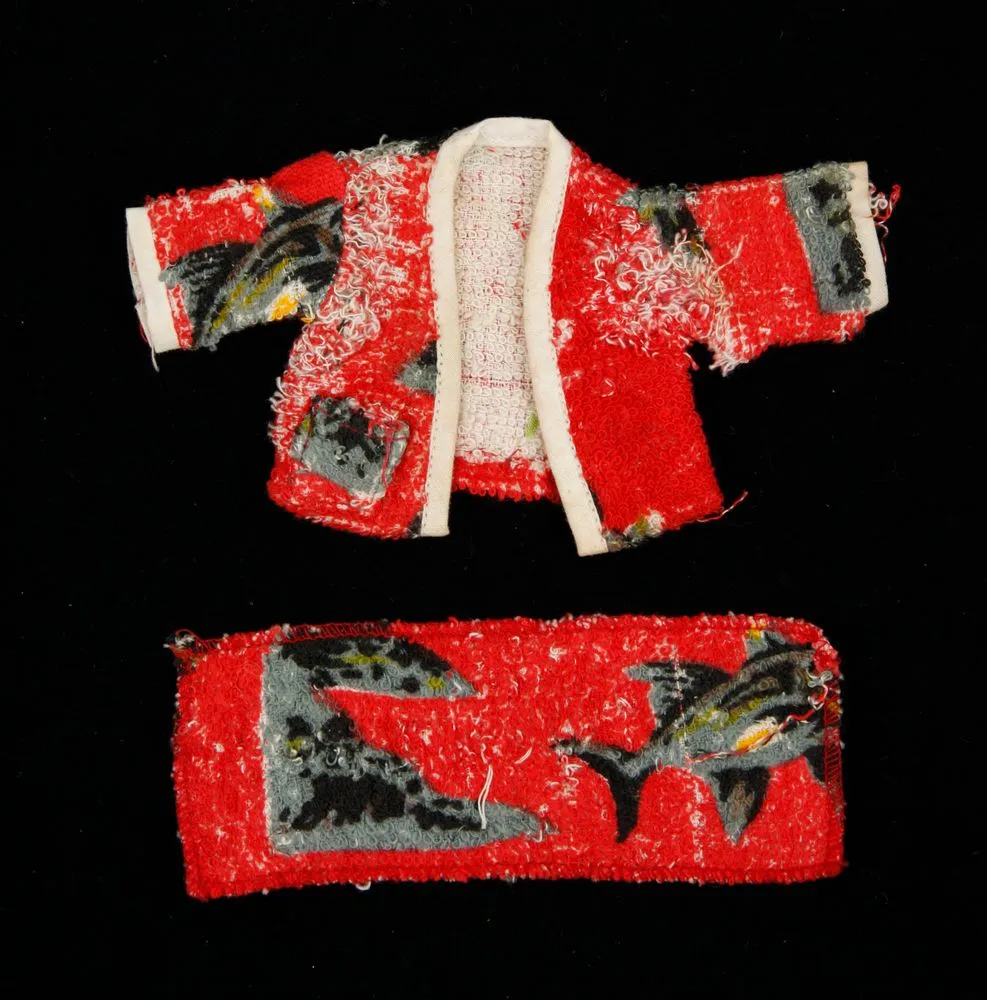Little Tuppence doll towel and beach coat