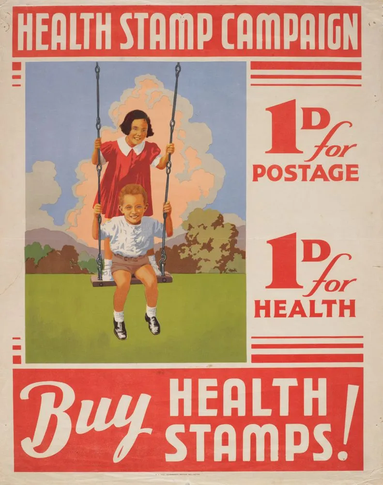 Poster, 'Health Stamp Campaign'