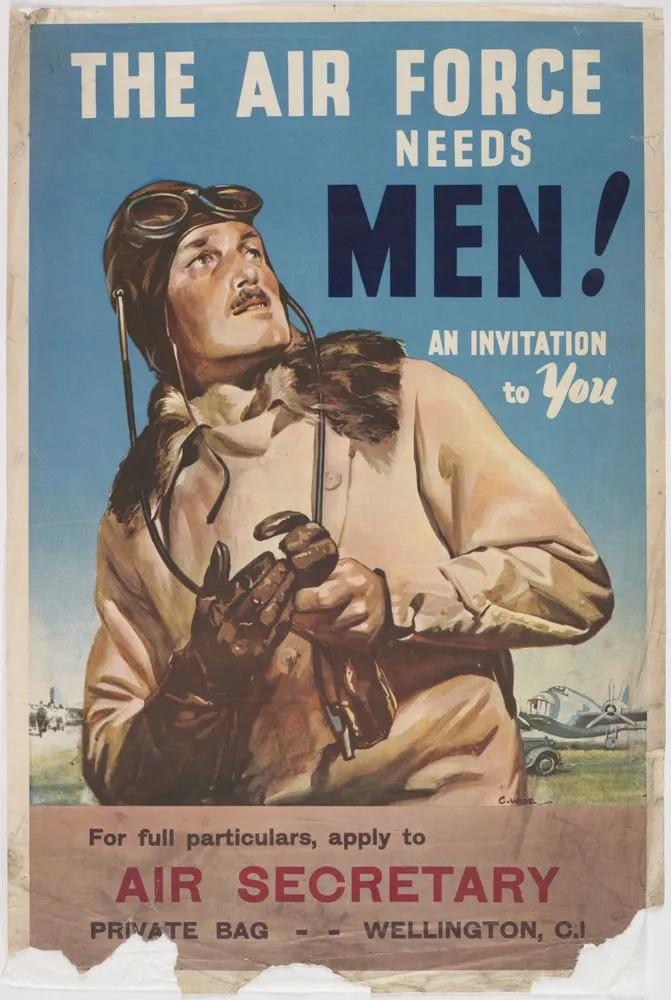 Poster, 'The Air Force Needs Men!'