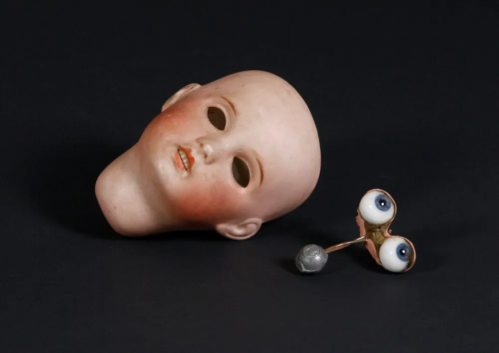 Doll's head and eyes