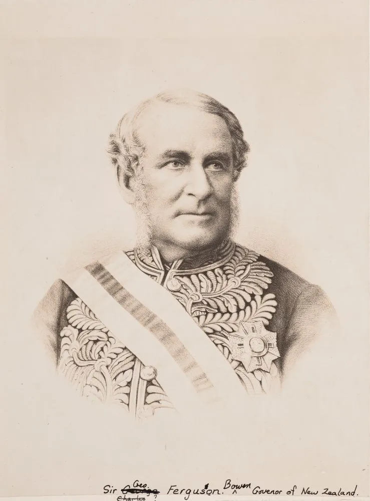 Sir George Ferguson Bowen, Governor of New Zealand