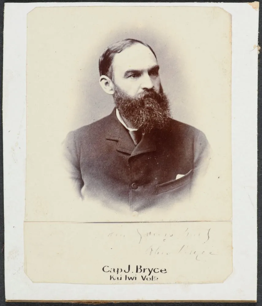 Captain John Bryce, Kai Iwi Volunteers