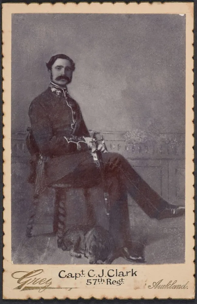 Captain C. J. Clarke 57th Regiment