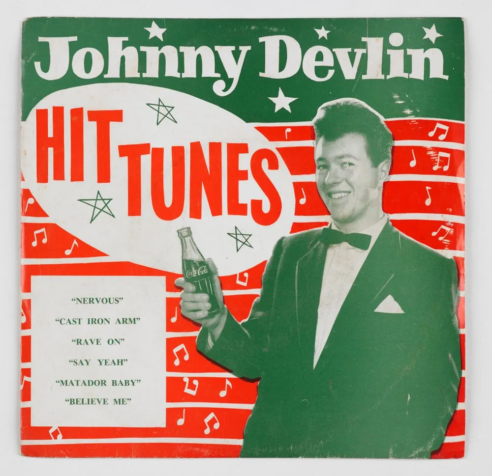 Record - "Hit Tunes" by Johnny Devlin