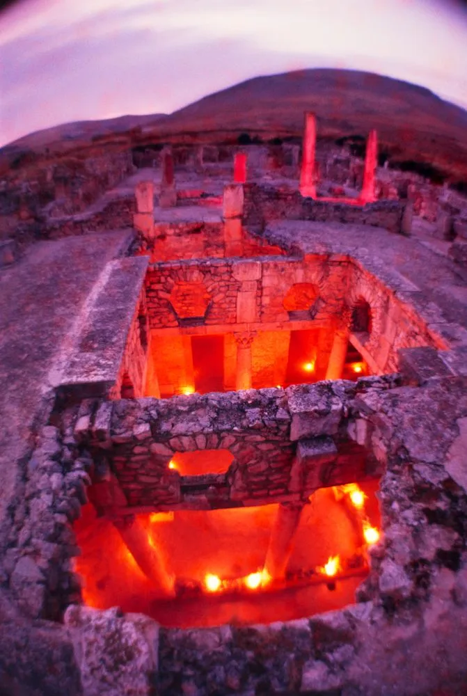 Subterranean Roman ruins, Bulla Regia, Tunisia. From a series on the Roman Empire for ‘Life’
