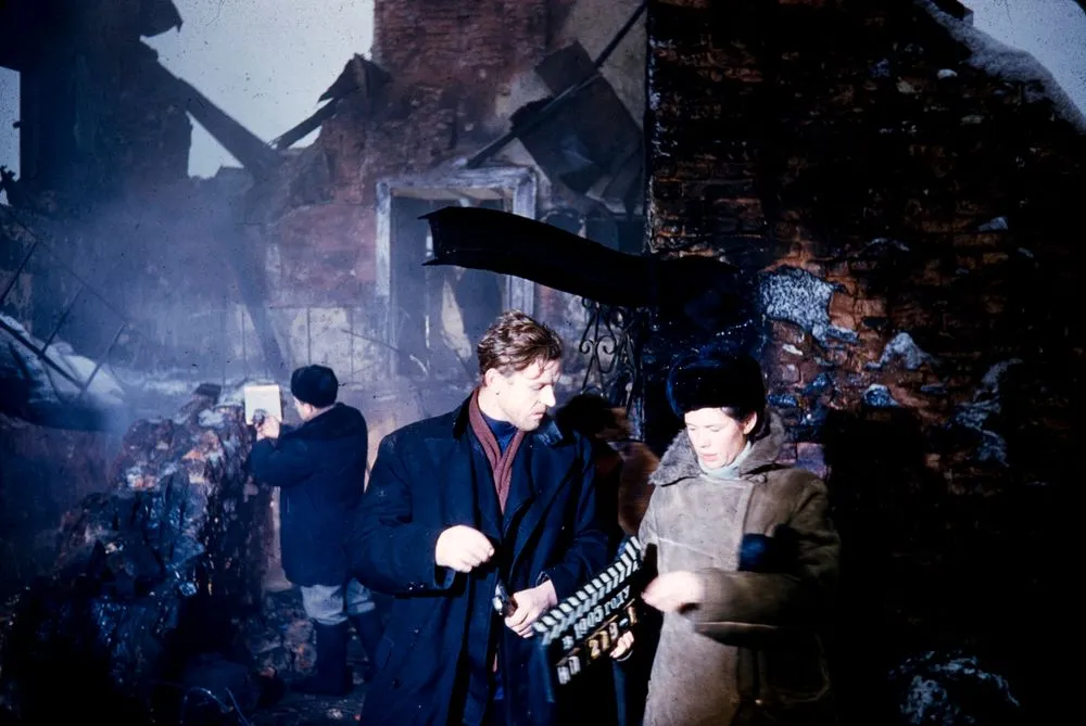 Moscow: Mosfilm - Filming "The Prologue"