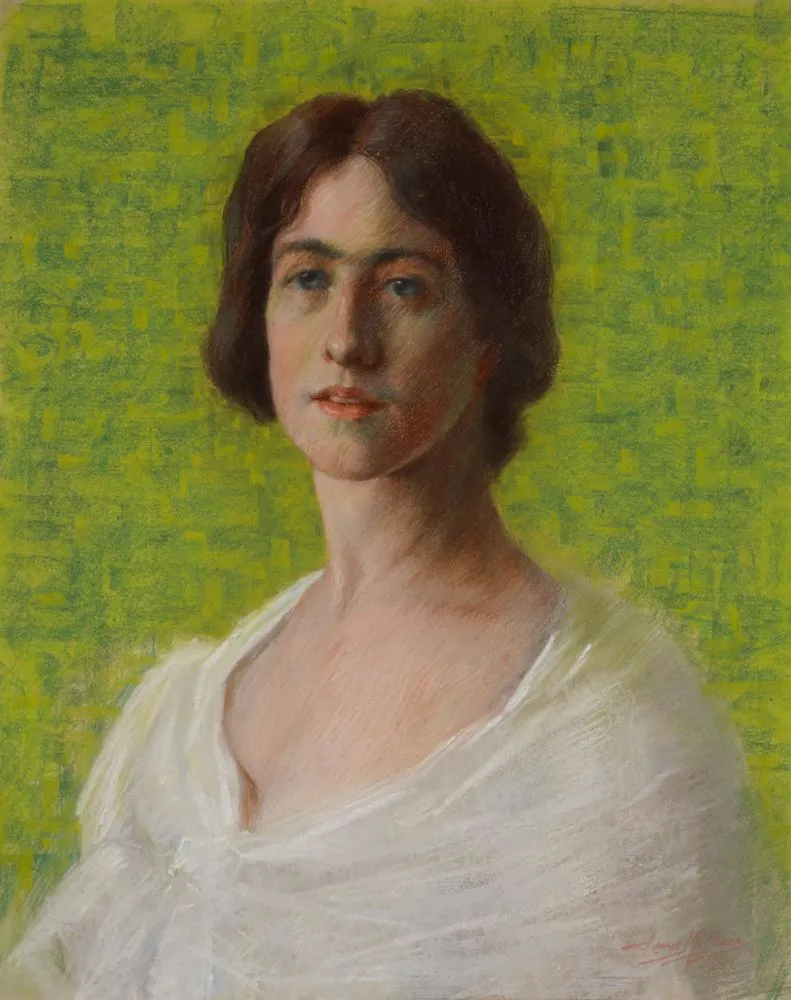 Portrait of the artist's wife
