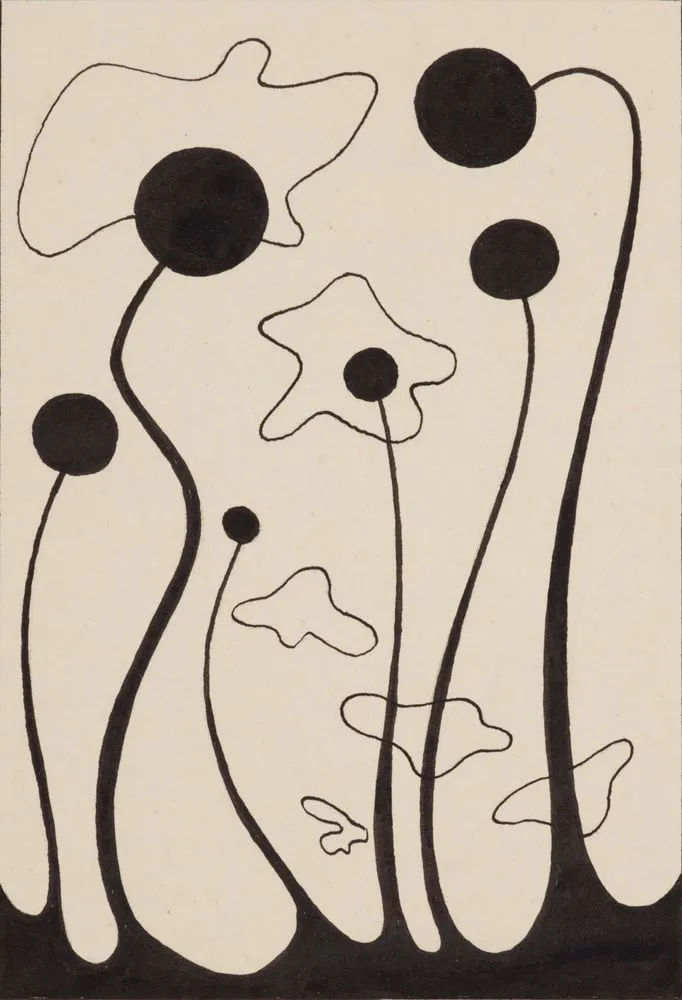 Untitled. Illustration for James K. Baxter poem 'Beyond the palisade'