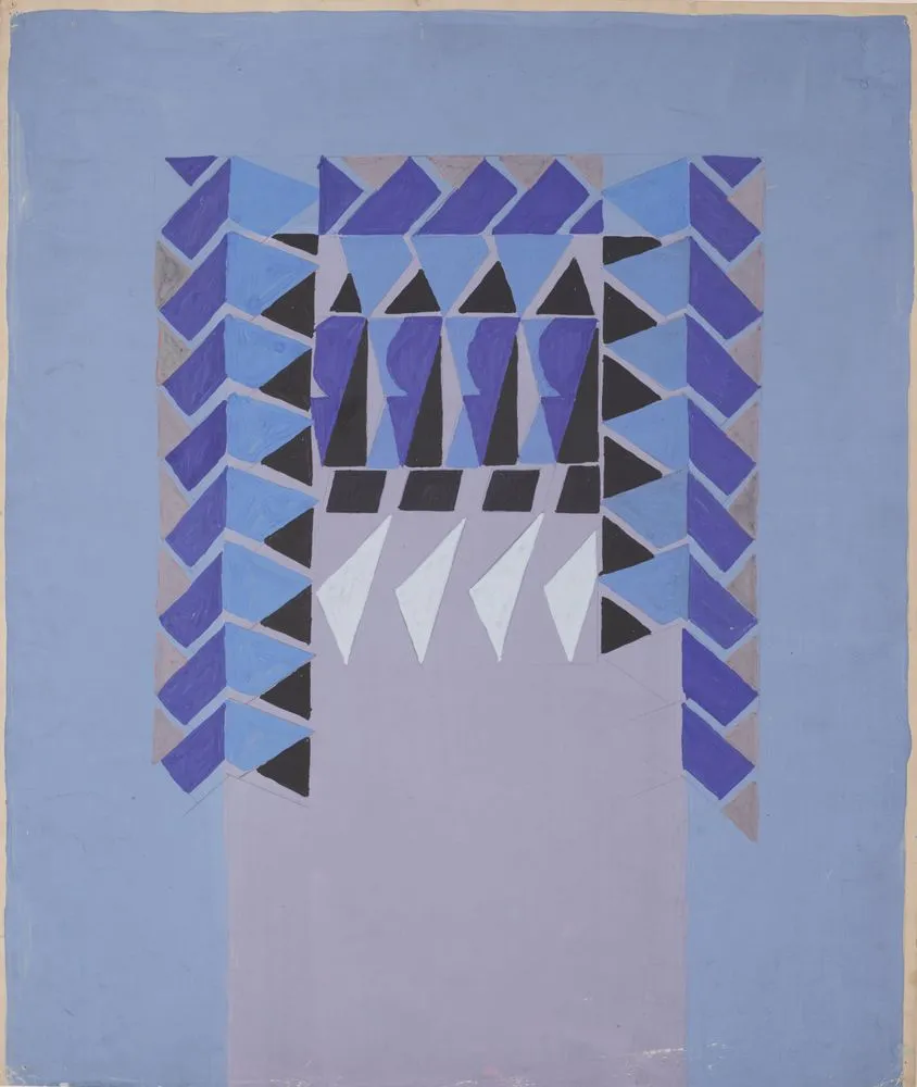 Untitled (Textile design no I)