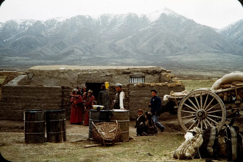 China Series: Herdsmen's Co-op, Sining near Lanchow-Tibetian