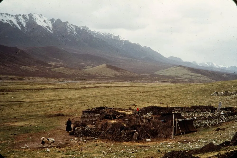 China Series: Sining near Lanchow - Tibetan Herdsmans Village