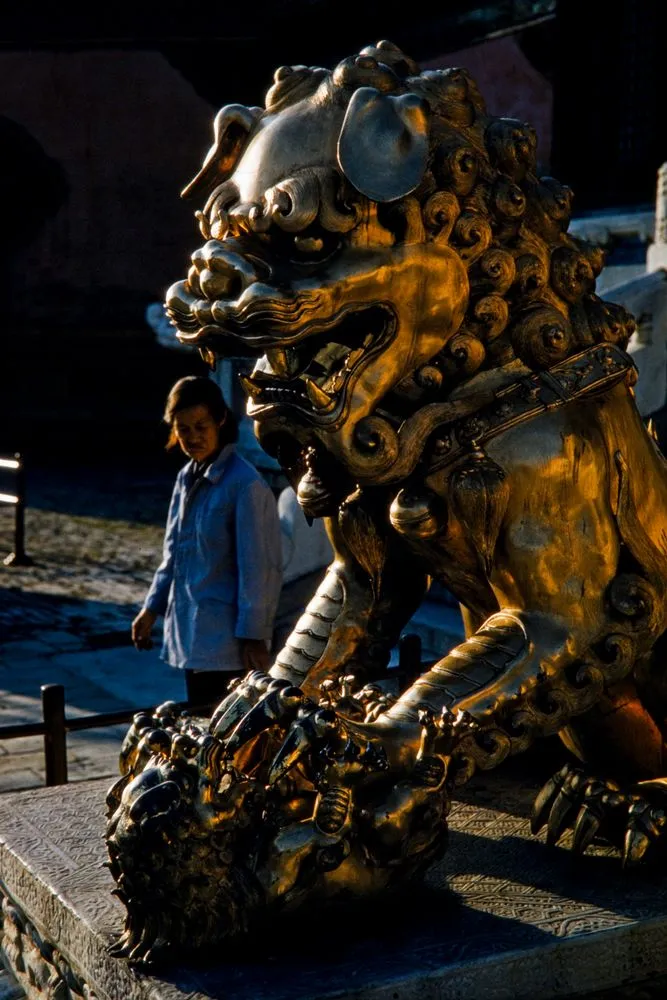 China Series: Ming Dog Statue, Courtyard of the Imperial Palace