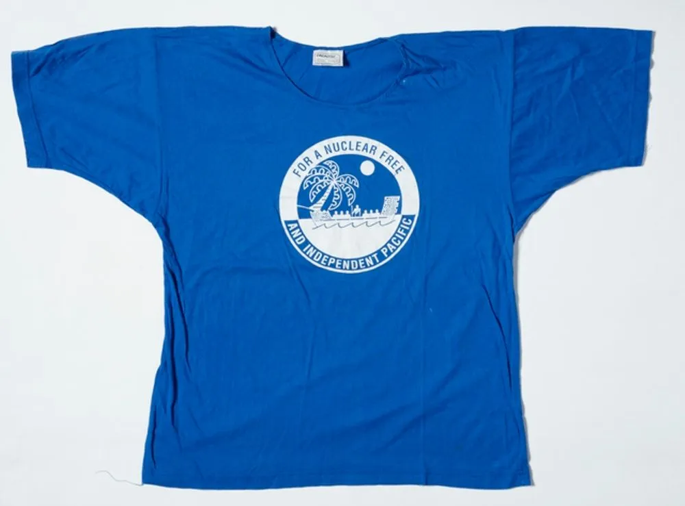 T-shirt, 'For A Nuclear Free And Independent Pacific'