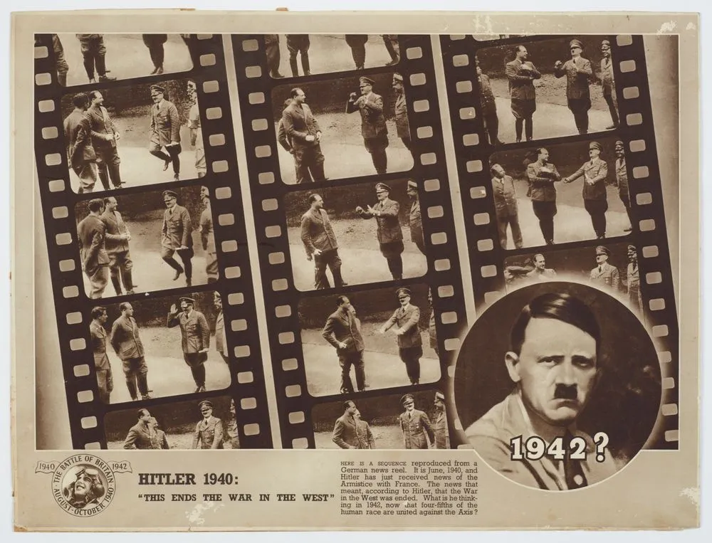 Poster, 'Hitler 1940'