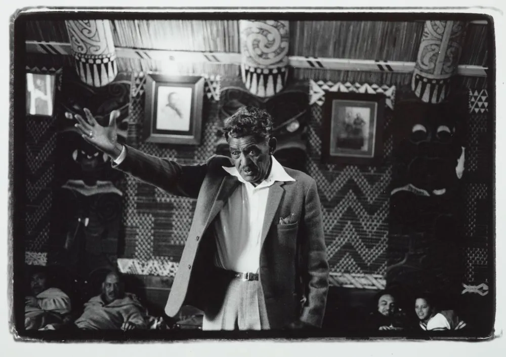 John Turei, Te Whai-a-te Motu meeting house, Ruatahuna