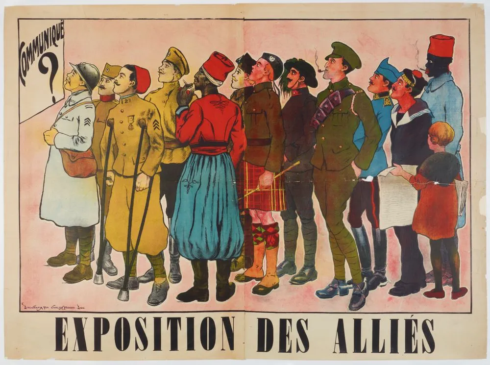 Poster, 'Exposition Des Allies'