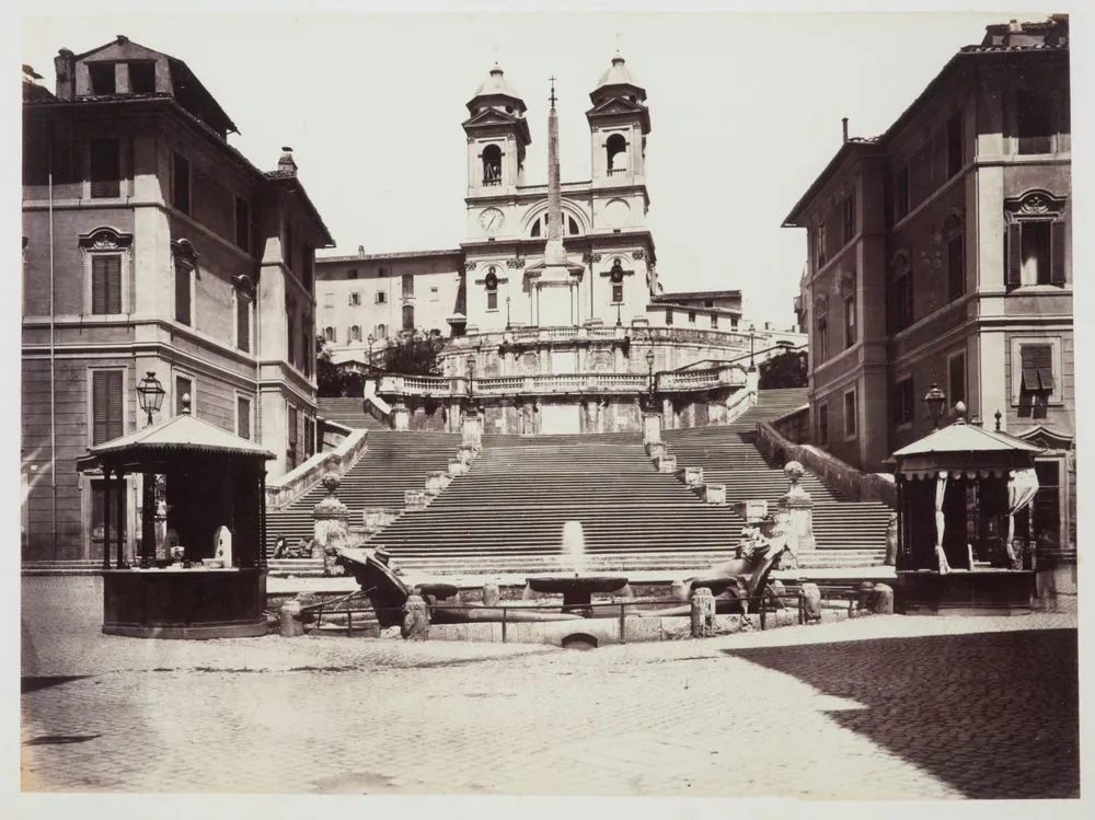 Spanish Stairs in the Piazza di Spagna