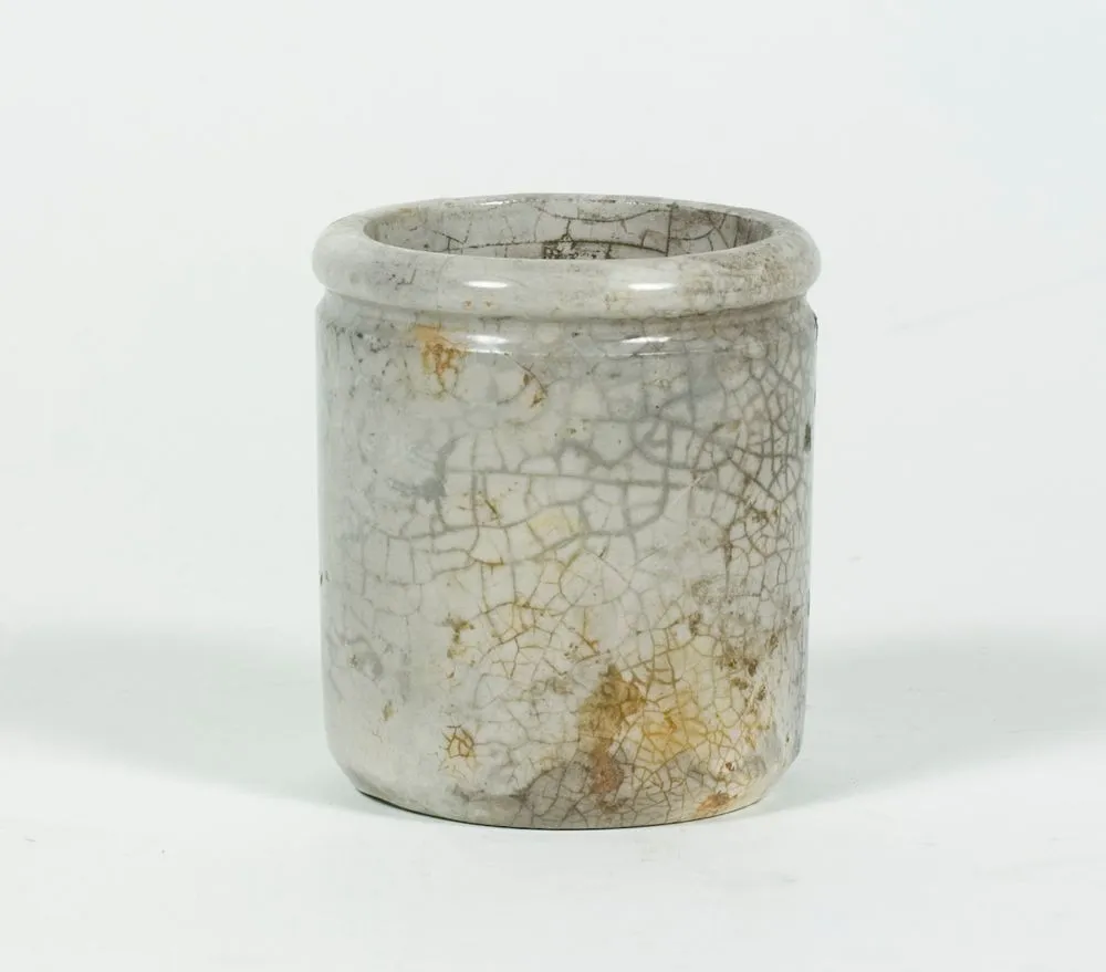 stoneware jar