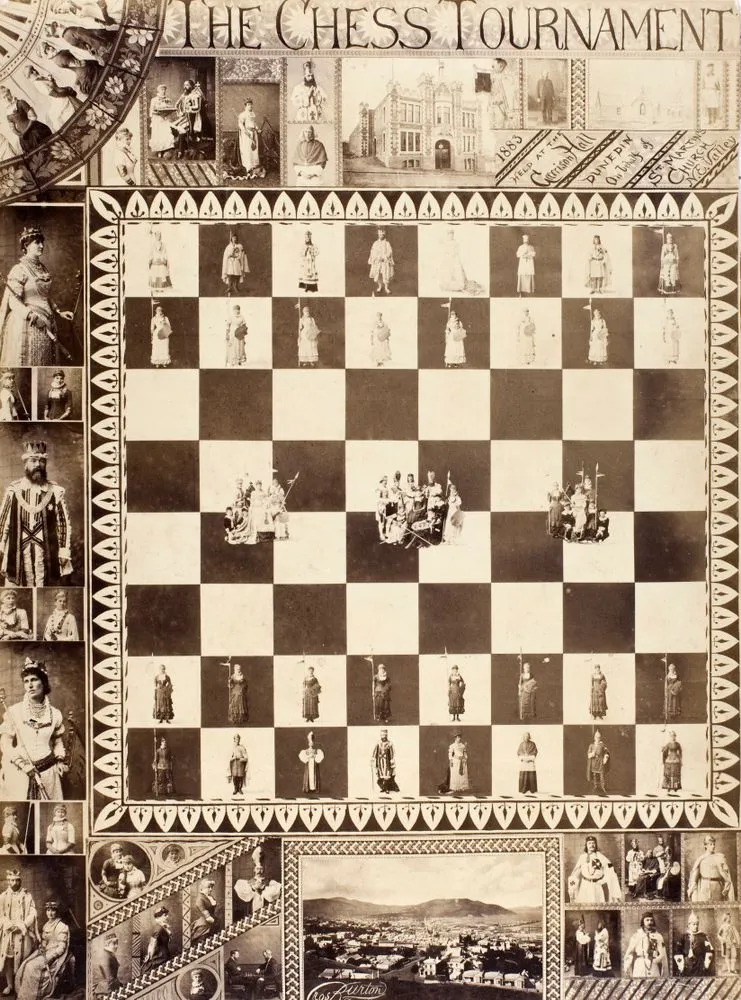 The Chess Tournament, Garrison Hall, Dunedin