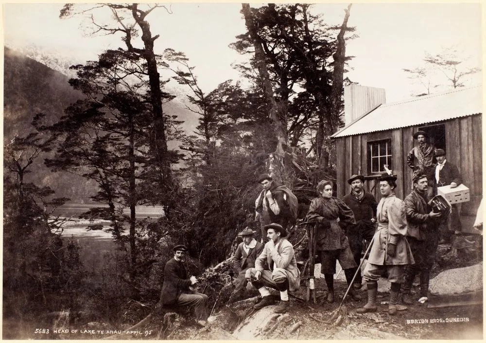 Head of Lake Te Anau, April 1895
